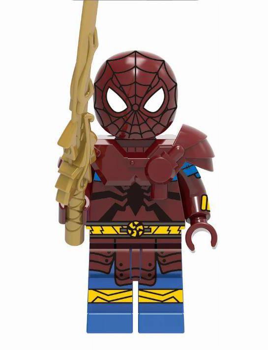 مینی فیگور لگویی «اسپایدرمن XH1460» Xinh Minifigures Lego Spider-man (K'un L'un Armor) XH1460